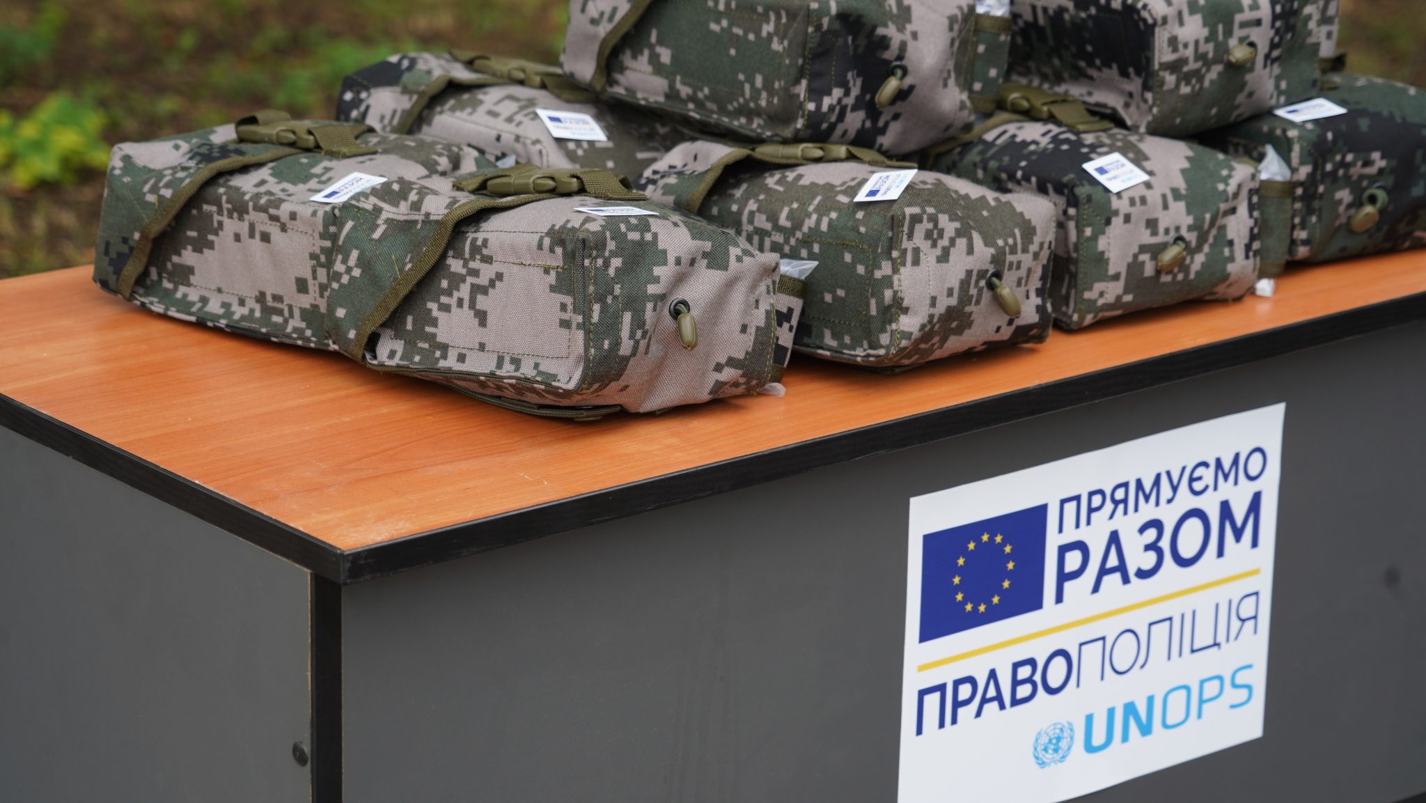EU equips Ukraine’s law enforcement agencies with worldclass first aid